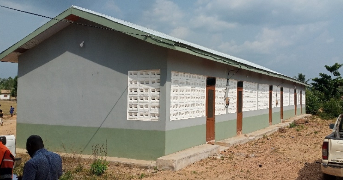 Construction of 6-Unit Nurses’ Quarters at Kofikrom – Completed