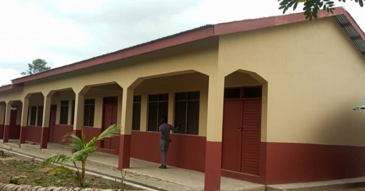 Construction of 3-Unit Classroom Block at Asiekrom – Completed